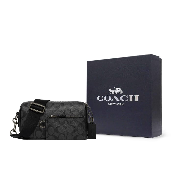 COACH AXEL Coated Canvas Combo Bag