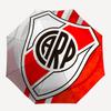 River Plate, Badge Automatic Opening and Closing, 8 Rib Structure Portable Umbrella, Suitable for Men and Women In All Seasons  Perfect Gift
