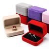 Luxury Velvet Ring Gift Box Suitable for Proposal Wedding Engagement Birthday