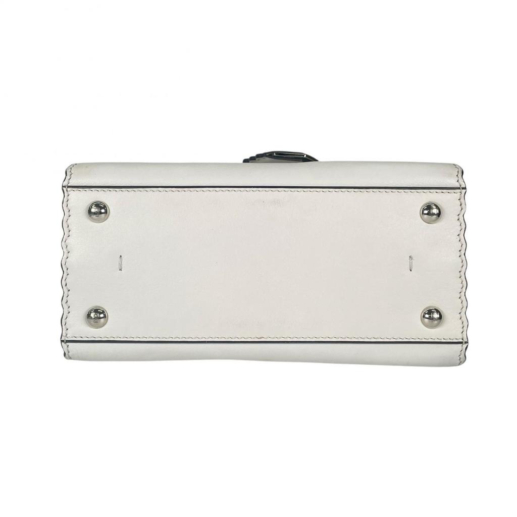 FENDI Mini Petit Trois Jours Handbag white Women used