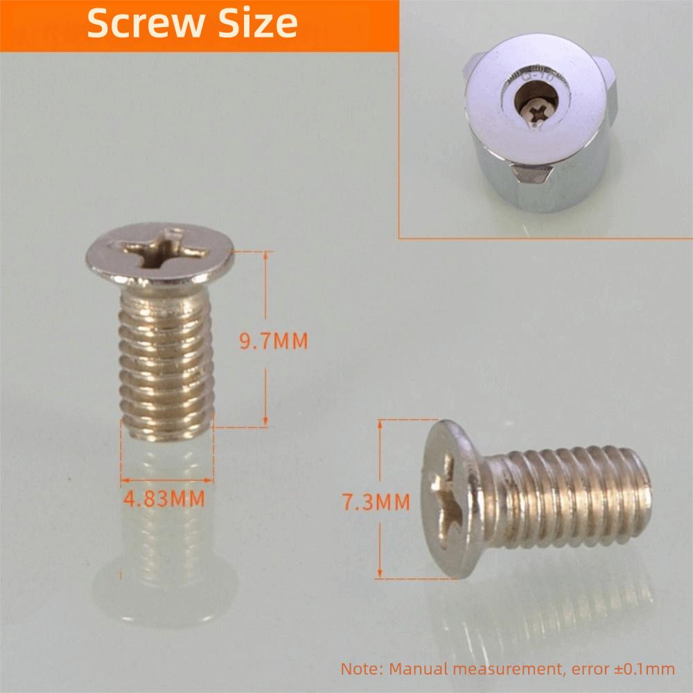 Neuer Legierungs-Wasserhahn-Griff Universeller Silberner Spülbecken-Griff Wasserhahnschalter-Griff