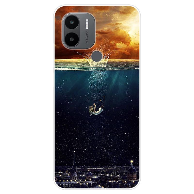 Pro Xiaomi Redmi A1+ A 1+ A1 + pouzdro Měkký silikonový zadní kryt kreslené pouzdro na telefon diverzifikace