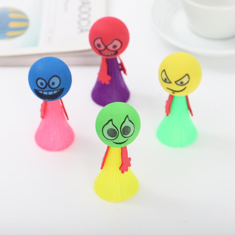 2Pcs Jump Doll Bounce Elf Fly Creative Children Kids Baby Educational Toys Gift
