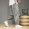 Chinesischer Stil Herren X lässige Hose, lebendige Qualität Sommer Chinesische trendige Marke dünn lässig große Größe Herrenhose