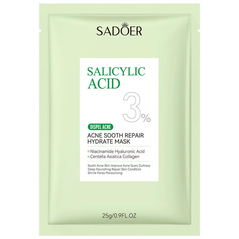 Sadoer Nourishing Hydrating Mask With Salicylic Acid For Deep Hydration And Acne Repair 25g