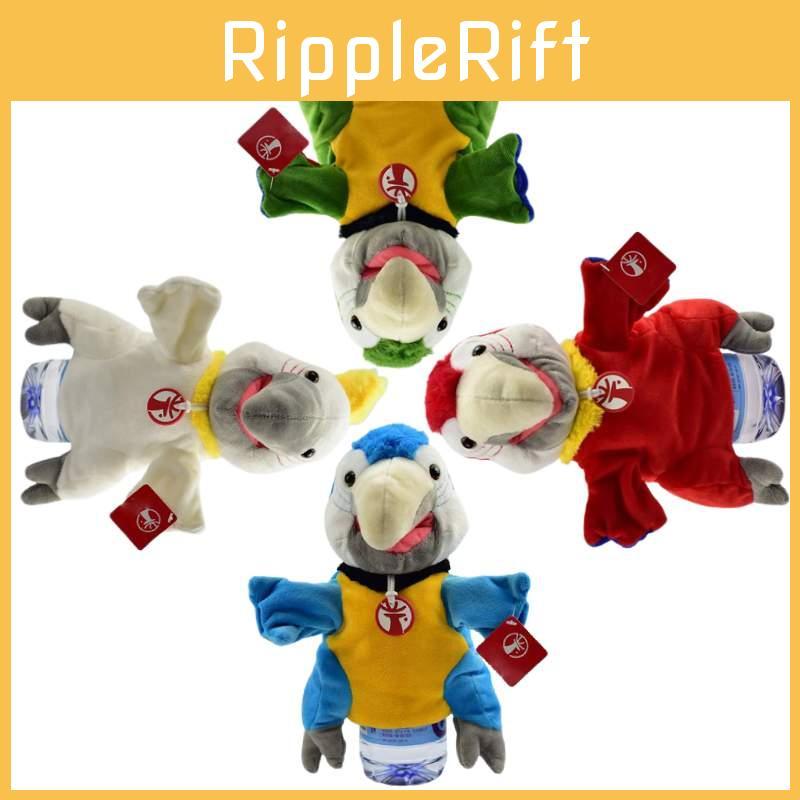 Sprechendes Tierpuppen-Spielzeug mit beweglichem Mund zum Geschichtenerzählen und zur Eltern-Kind-Bindung