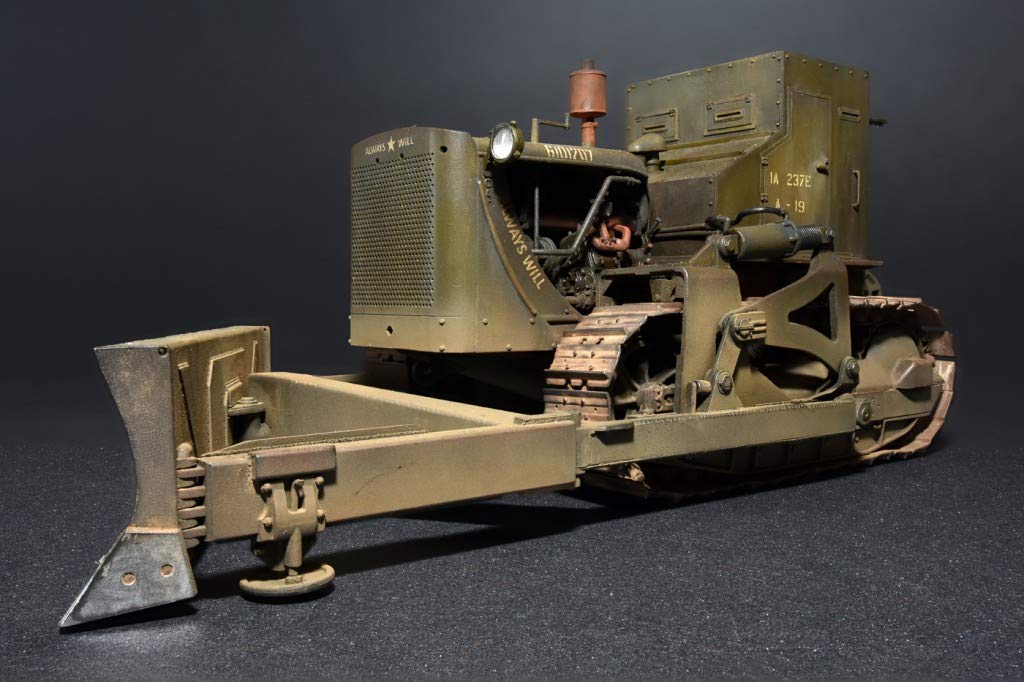 MiniArt US Armored Bulldozer Plastic Model 1/35