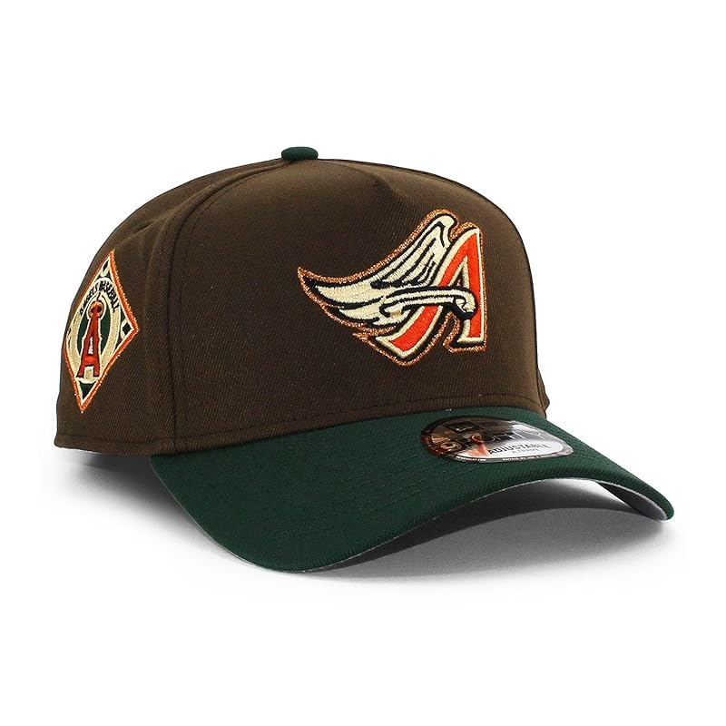 

[New Era] EU only cap 9FORTY snapback Los Angeles angels MLB GREY BRIM A-FRAME SNAPBACK CAP LOS ANGELES ANGELS LA baseball 940 hat AF A-frame
