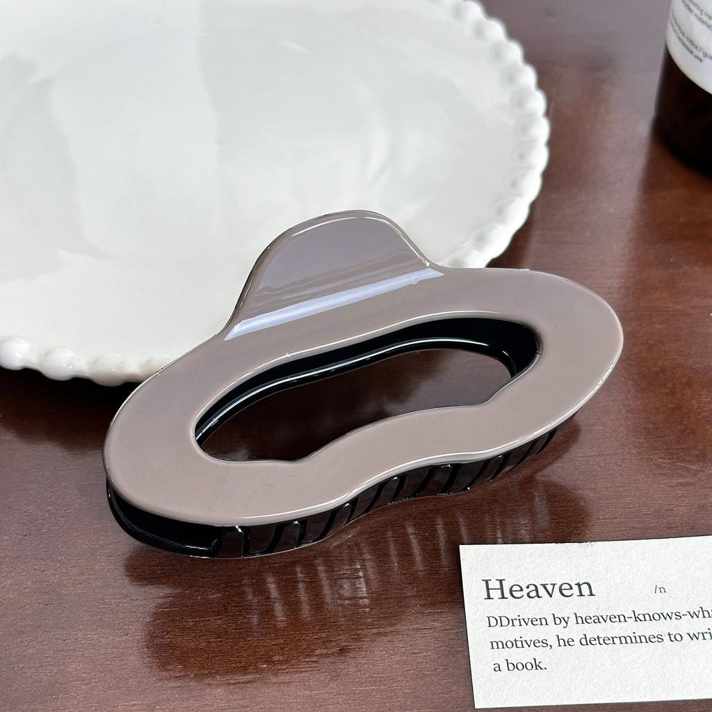 Minimalist Korean Stylish Cloud Hair Clip For High Ponytails And Updos In Various Colors