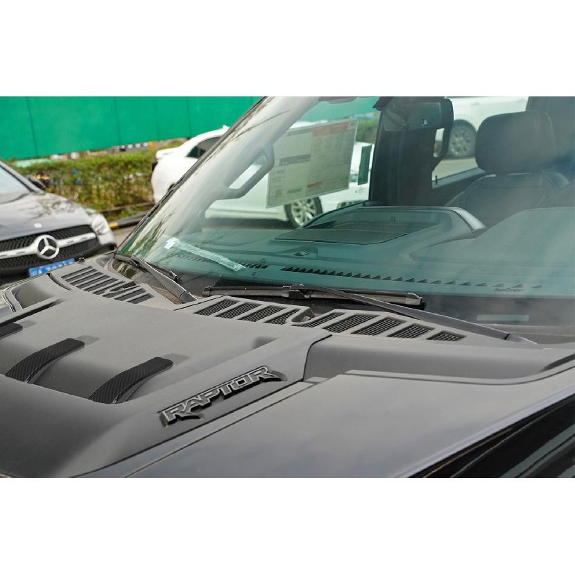 Car Engine Hood Decoration Cover Stickers Trim Frame for Ford F150 Raptor  2022 2023 Auto Styling Exterior Accessories