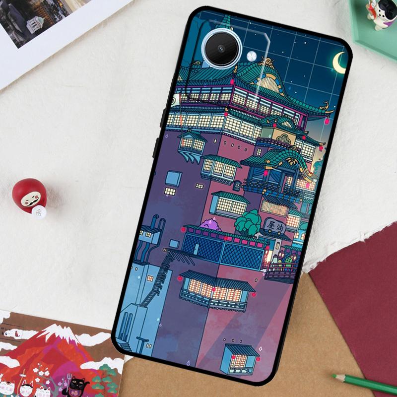 Art Pixel Aesthetic For Realme GT 6T 6 5 GT 7 Pro C61 C55 C53 C51 C21Y C25S C67 C75 10 11 12 13 14 Pro Plus Case