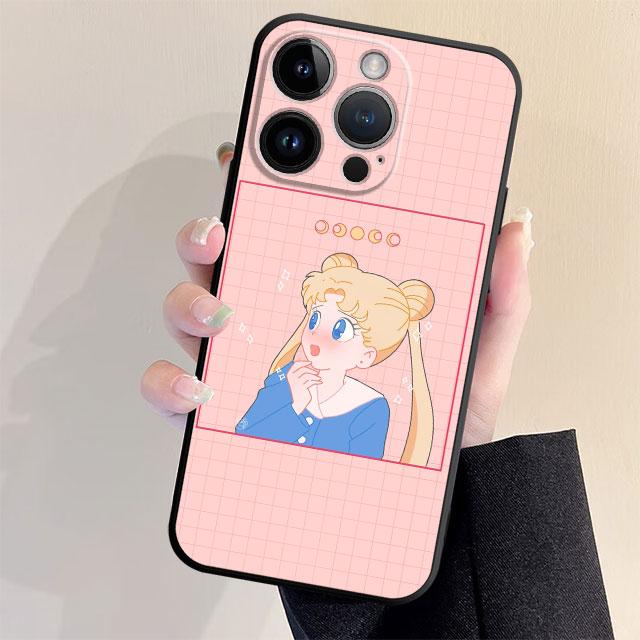 Cartoon Sailors -Moons Case for Apple iPhone SE 8 13 Pro Max 6s 11 7 14 Plus XS X 12 Mini XR 11pro Cover Coque Funda TPU Soft