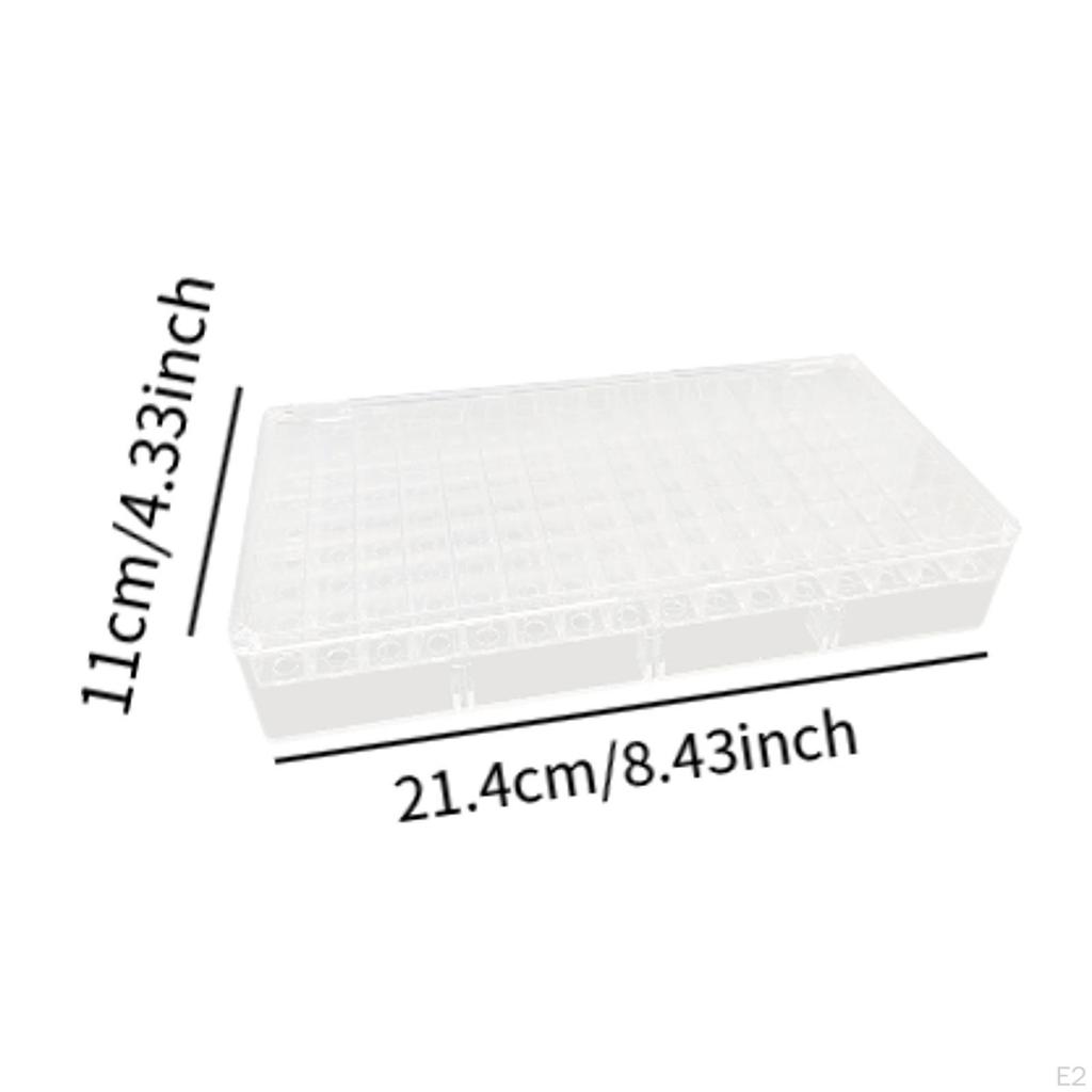 1/64 Model Car Wheel Storage Box Acrylic Display Case Organizer Clear for Boys Kids Adults