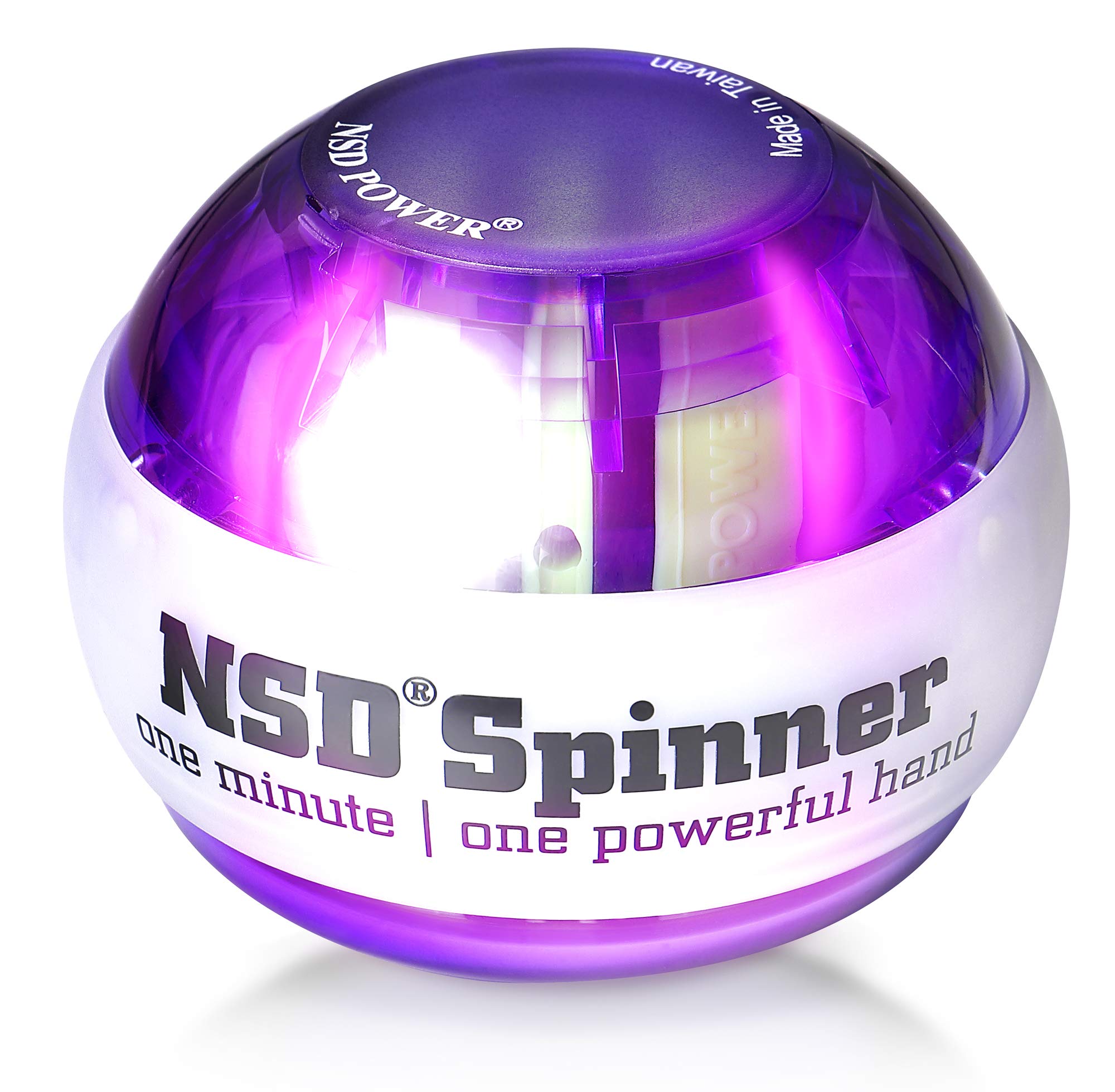 

NSD Spinner Функция автоматического запуска Светодиодный счетчик 3 Изменение цвета Авторизованный дистрибьютор в Японии Продукт Предплечье Рукоятка Сила Гантель и Мульти-Лайт PB-688AML фиолетовый