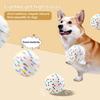 Juguete para mascotas, pelota interactiva resistente a mordeduras para perros, juguete de alta elasticidad para rechinar los dientes, pelota de entrenamiento para perros, suministros para mascotas