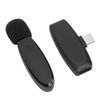 Wireless Lavalier Microphone Noise Cancelling 2.4GHz Omnidirectional Lapel Mic for Video Recording L