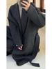 Hepburn-Style Loose Fit Wool Coat - New Autumn/Winter 2025, Age-Reducing Commute Design