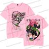 Kimetsu No Yaiba Cartoon T-shirt Aesthetics Vintage Kanroji Mitsuri Fashion Y2K Tops Short Sleeve Japanese Styles Men Women Tee