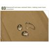 Outdoor 3-5L Nylon Dump Drop Pouch Recycle Waist Pack Bags Accessories Bag Pouches