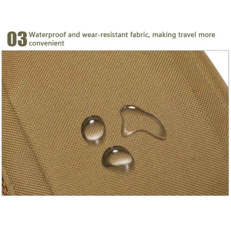 Outdoor 3-5L Nylon Dump Drop Pouch Recycle Waist Pack Bags Accessories Bag Pouches