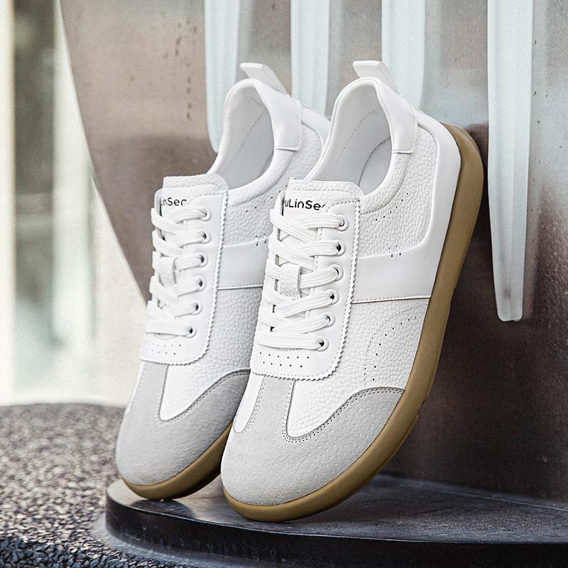 New Hot Sale Men's Sneakers Fashion Leather Tenis Masculino All-match Outdoor Male Casual Shoes Leisure Walk Skateboard Footwear