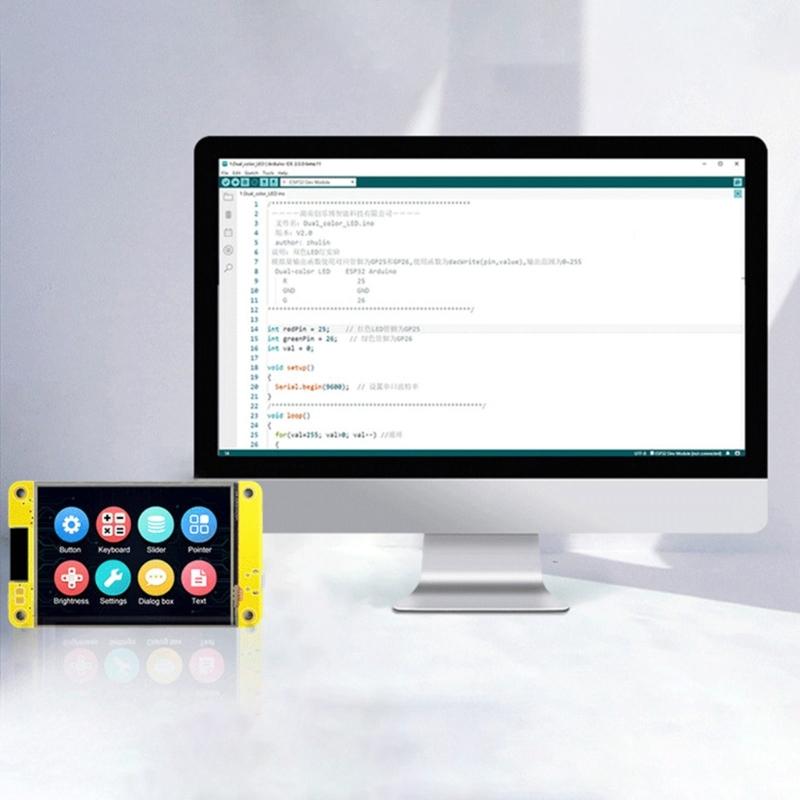 2.8inch ESP32 Display ESP32-2432S028 Resistive Touch Screens 240x320 TFT LCD Module Development Board Adapter Module