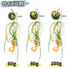 Orurudo Fishing Tackle Inductive Tairaba Tairabarudo Set Qb100252a02n0 4-color (80g)