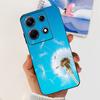 For Infinix Note 30i Case X6716 Stylish Cat Flowers Painted Cover Soft Silicone Phone Case For Infinix Note 30 Pro Note30 Bumper