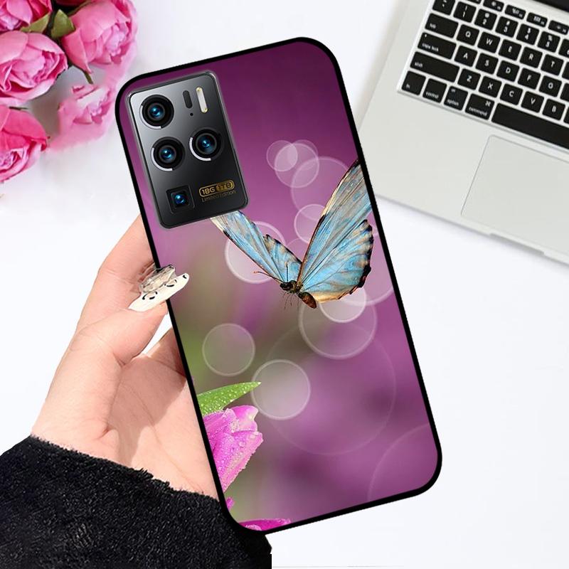 

Для ZTE Axon 30 Ultra 5G Чохол Axon30 Pro+ Ударостійкий Силіконовий Чохол для Телефона Для ZTE Axon 30 Pro 5G Coque 30S Кольоровий Бампер з Малюнком For Axon 30 Pro 5G