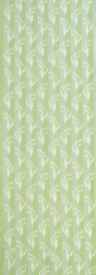 Dyeing Anbo Tenugui Lily of the Valley Authentic Dyed Cotton Tokuoka Made In Japan 35cm X 100cm "Striped Green" 100%