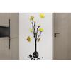 Rose Vase Acrylic Mirror Wall Stickers Plum Blossom DIY Art Wall Decal Living Room Bedroom Home Flower Wallpaper Decor