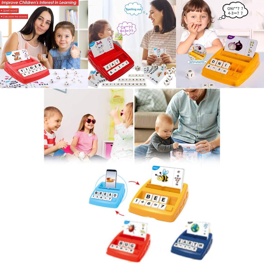 Colorful English Alphabet Learning Game Machine For Interactive Early Education Playtime