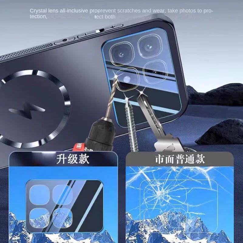 Protective Case for Redmi K70, K70ultra, K70e, K70pro, with Magnetic Adsorption, Heat Dissipation, Matte, Full Cover, New