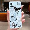 Phone Case For Vivo Y21 2021 Y21a Y21e Y21G Y21s Y21t Y32 Y33s 4G Y33t Butterfly Bow Protective Casing Soft Silicone TPU Cover