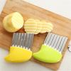 Kitchen Vegetable Tools Vegetable Wave Chopper Fruit Potato Cutter Knife Slicer Kitchen Tools