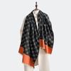 Scarf women's winter versatile high-end imitation cashmere office air conditioner shawl with thickened warm scarf