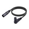 Straight XLR Male XLR Microphone Extension Cable 90 Degree XLR Female 3 Pin Connector XLR Female to Male Adapter