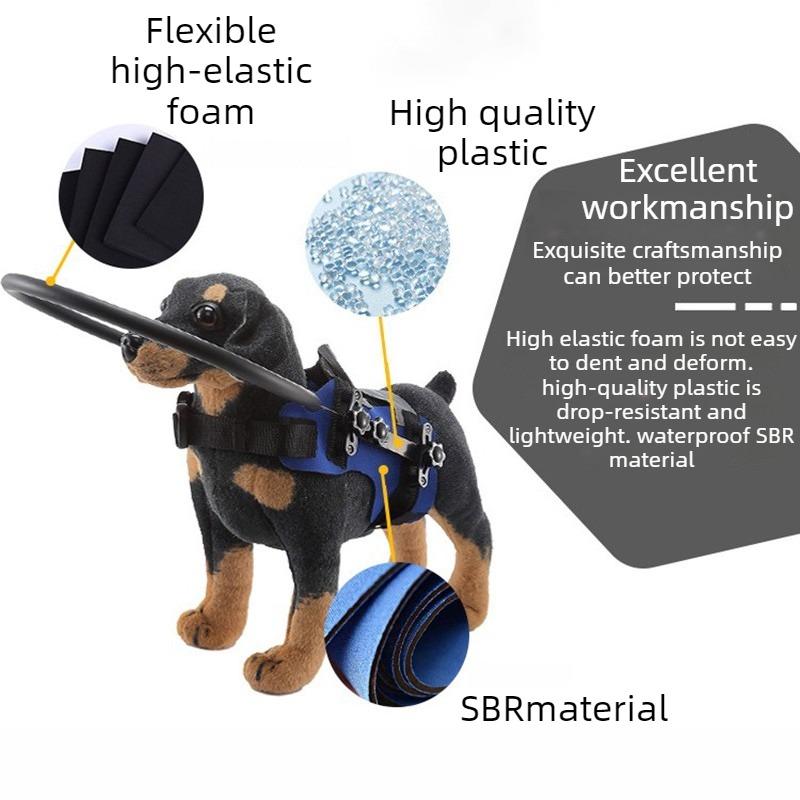 2/3 Gen Blind Dog Halo Protection Harness Safe Blind Eye Dog Halo Anti Collision Walking Bumper Circle Dogs Portable Outdoor