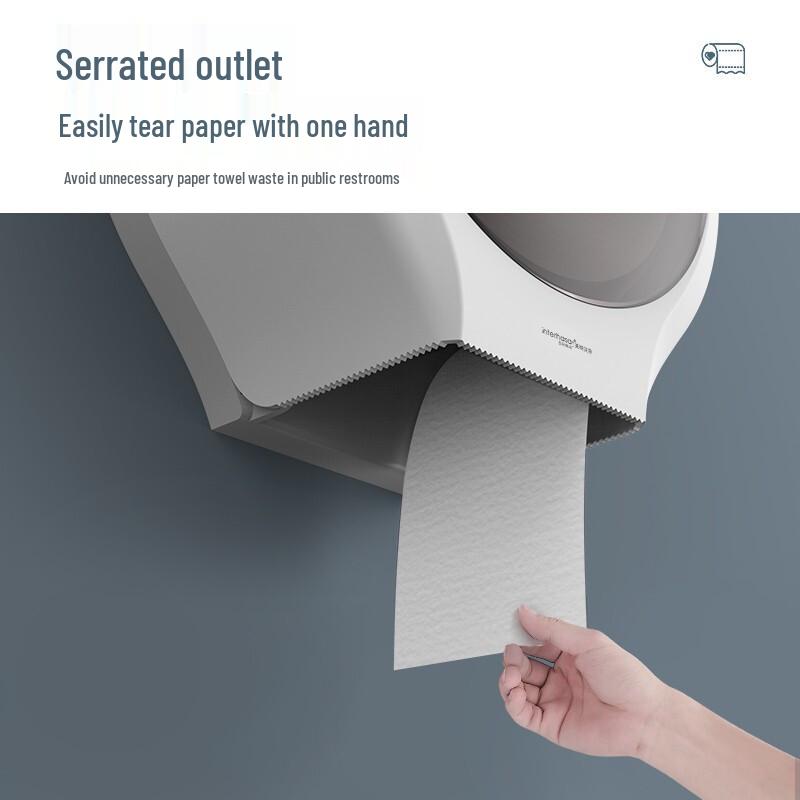 Interhasa! E51021 Wall-Mounted Jumbo Roll Toilet Paper Holder