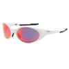 Nowe outdoorowe sportowe nylonowe spolaryzowane okulary przeciwsłoneczne do jazdy na rowerze dla mężczyzn i kobiet, modne retro okulary podróżne i do jazdy 9438