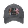 Spanish Lola Indigo Denim Cap Casual Baseball Caps Adjustable Hat Summer Unisex Baseball Hats