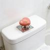 4pcs Heart Shape Toilet Presser Love Toilet Press Button Bathroom Water Tank Buttons Push Switch Bathing Room Decor Nail Protect