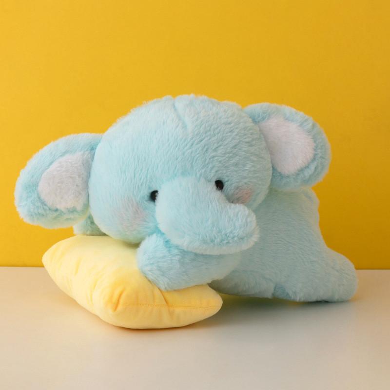 Gigi Elephant Plush Toy Stuffed Animal Pillow For Kids Kids Birthday Gift