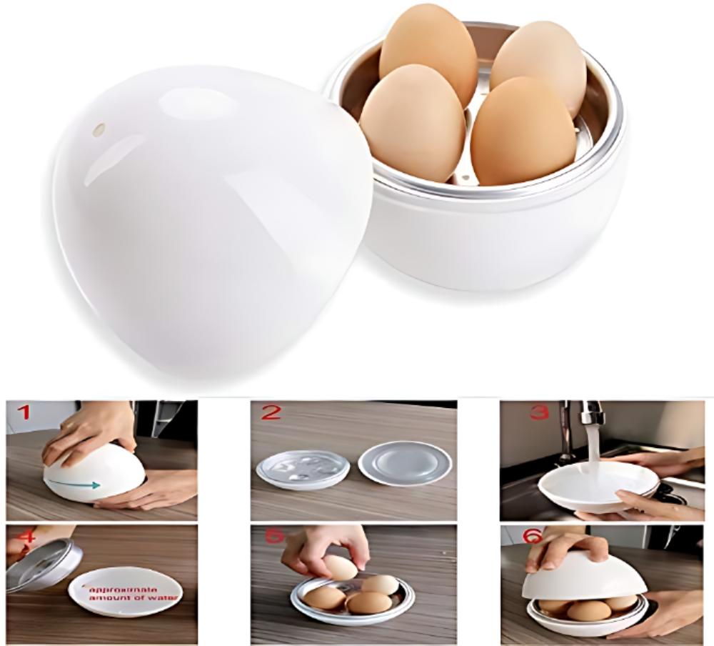 White PP Steamer 13.5 x 14 x 15.5 cm Microwave Safe 1 Piece Package Contents Steamer