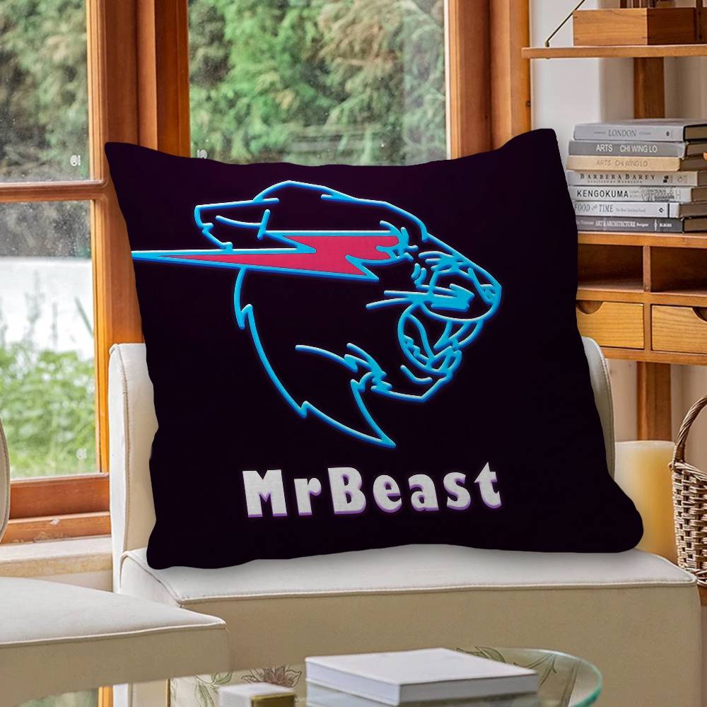 Individual Creato Mr-B-Beast 45*45Cm Cushion Cover Pillow Cover Decor Pillowcase Home Pillowcase For Couch Pillow