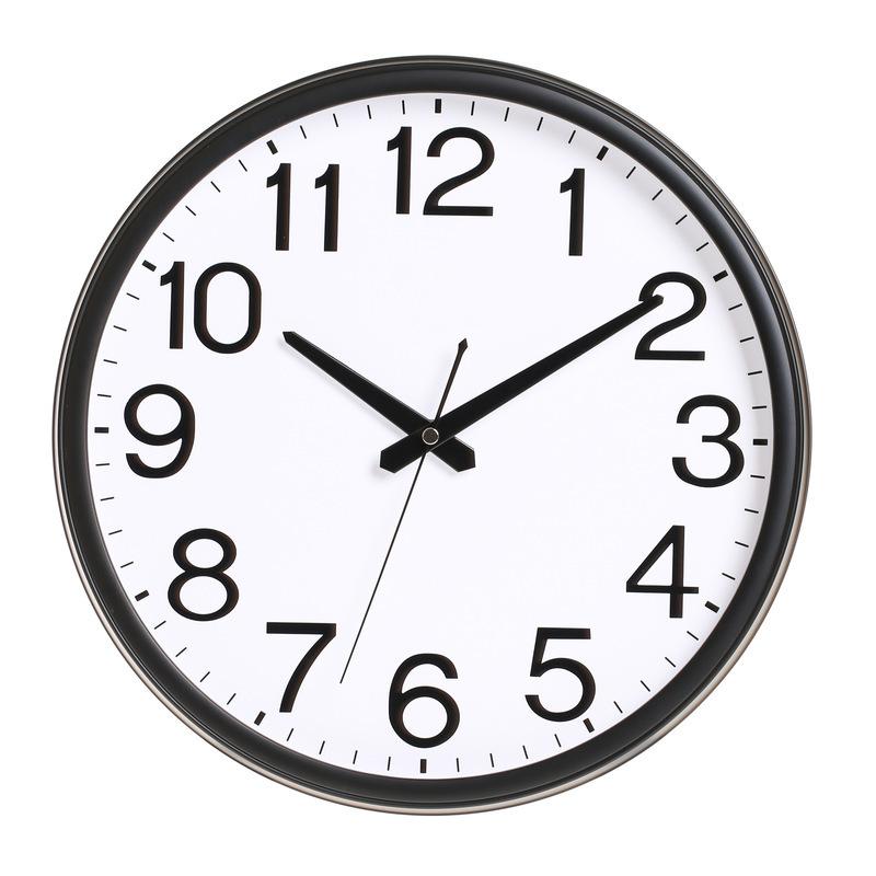 Large Size Silent Creative Clock Simple Wall Clock Living Room Wall Wall Clock Without Punching Holes