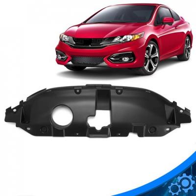 Fit For Honda Civic Sedan 13-15 Front Upper Plastic Radiator Support Cover Black