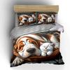 "Cozy Paws' Nap Haven" Bedding Sets Duvet Covers Pillowcases(1* Duvet Cover 2* Pillowcases Without Duvet Insert)