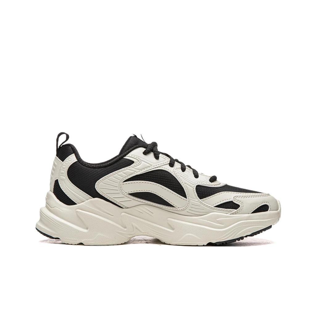 Li-Ning Synthetic Leather Comfortable Trendy Fashion Wear-Resistant Shock-Absorbing Low-Top Casual Shoes Women Sneaker AGLV174-4