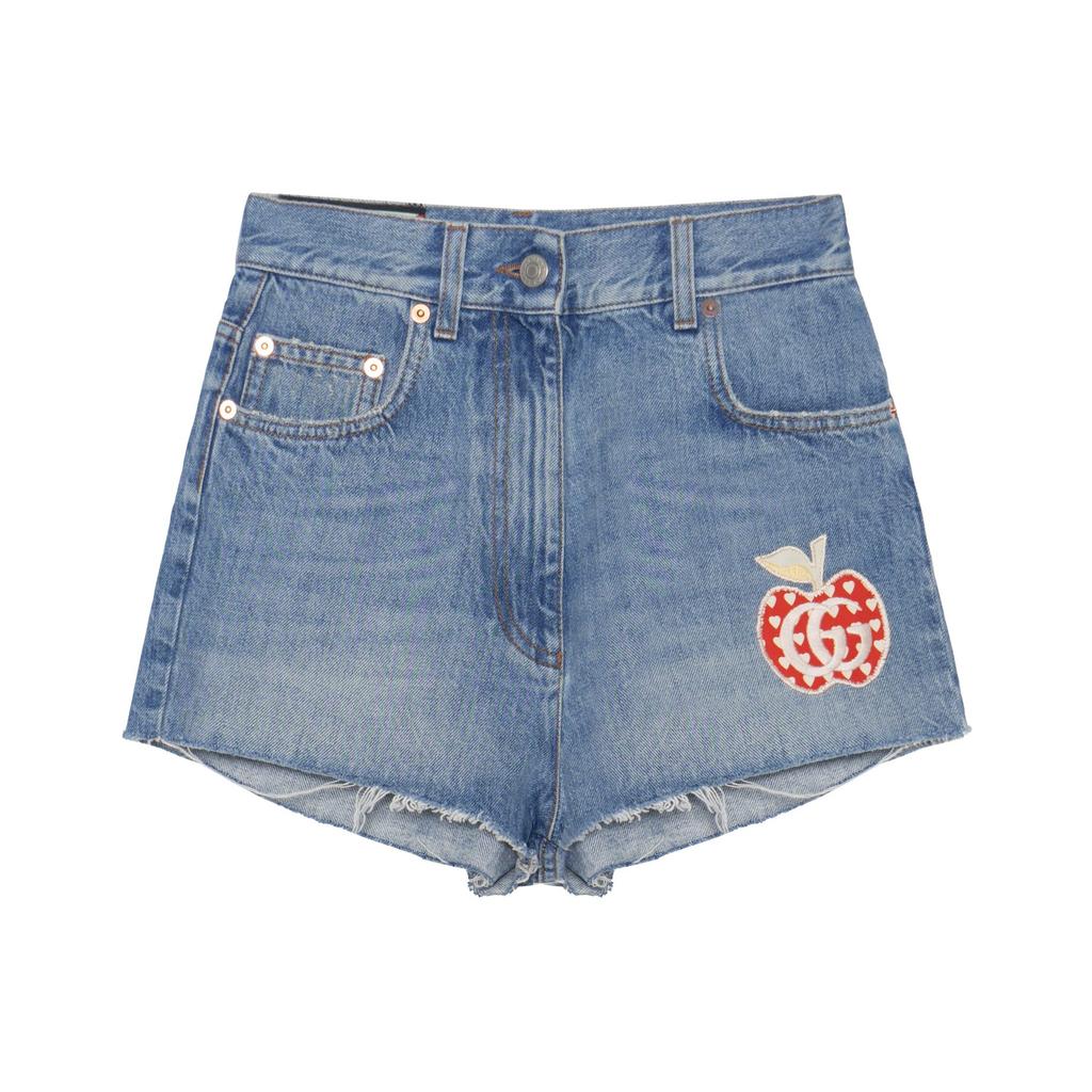 Gucci Denim Shorts Women's Blue 502779-XDBP2-4452